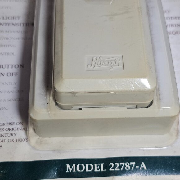 READ-Hunter Wireless Remote 22787-A Quiet Fan Light Control 3 Speed 6 Light - Picture 4 of 9